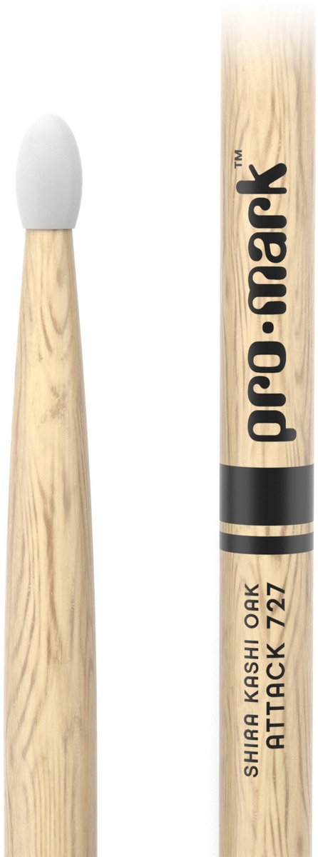 Promark PW727N Classic Attack 727 Shira Kashi Oak drumstokken