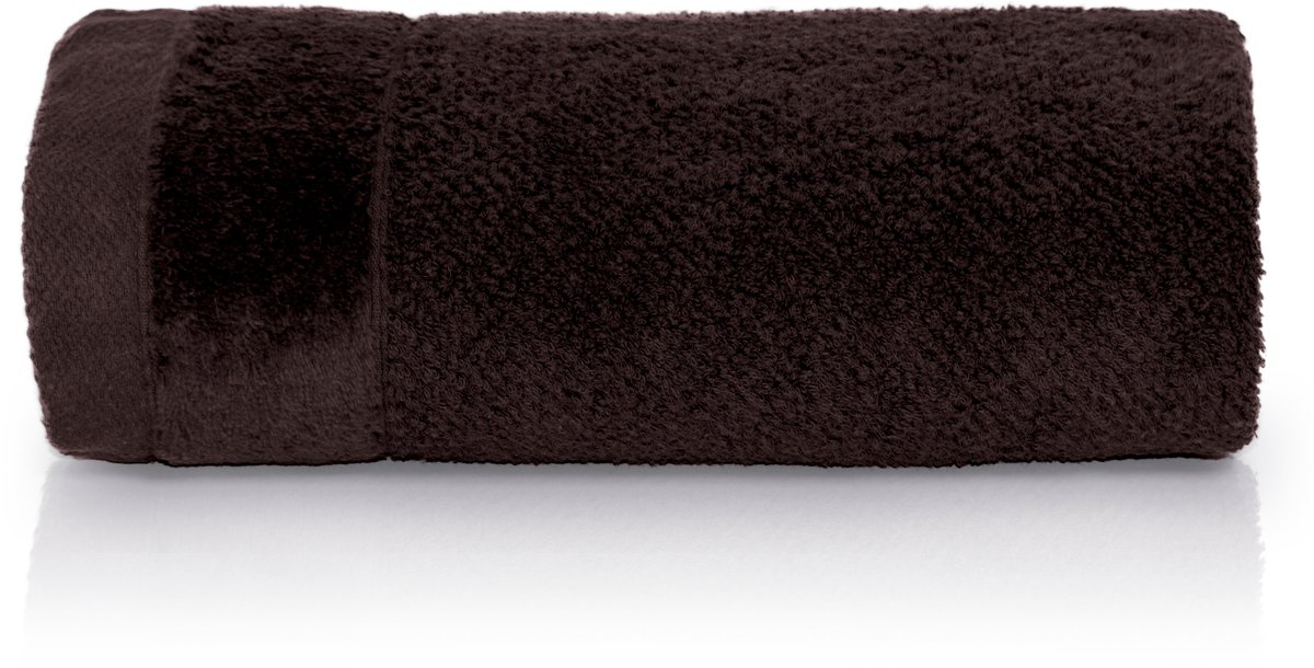 Detexpol Vito Handdoek 30x50cm - Dik, Zacht & Absorberend Katoen - Bruin