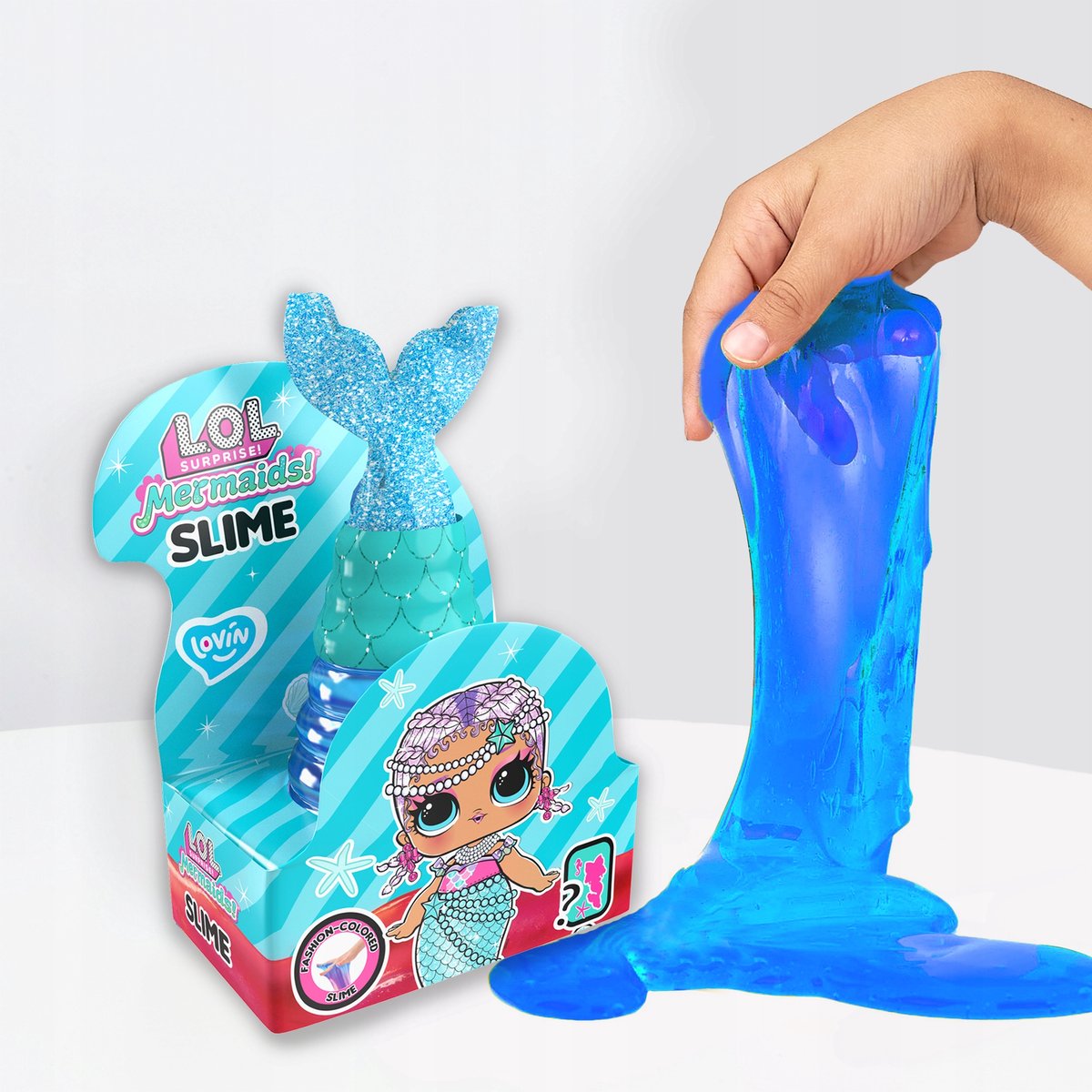 Slijm Kneedbare Klei Zeemeermin Turquoise 250ml - Sensorisch Speelgoed