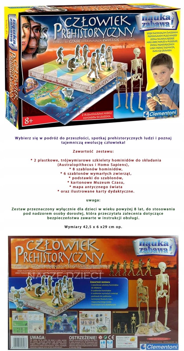 Clementoni Prehistorische Archeologieset voor heren