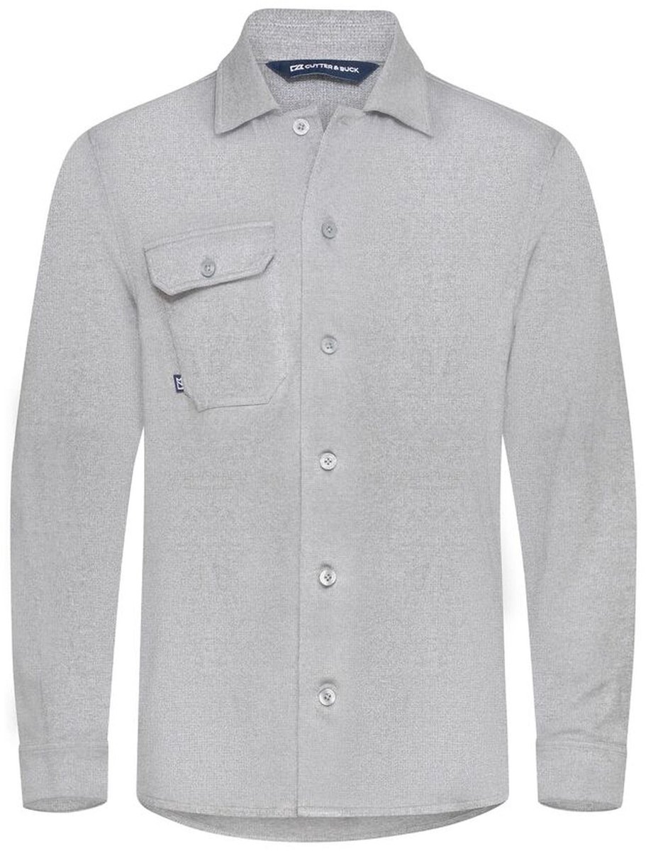 Cutter & Buck Advantage Leisure Shirt Heren 352414 - Grijs Melange - S