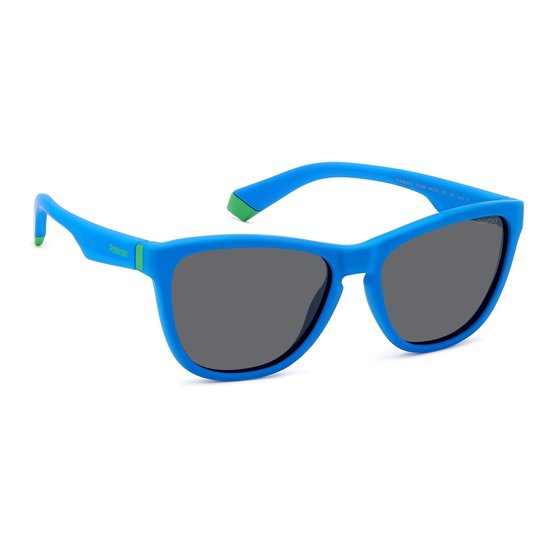 Polaroid Kinderen PLD 8056/S Matte blue 49/14/130 JUNIOR Zonnebrillen — afbeelding 4
