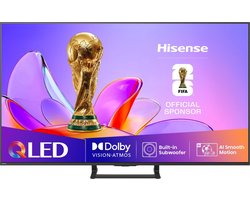 Hisense A7Q 65A79Q tv 165,1 cm (65") 4K Ultra HD Smart TV Wifi Zwart