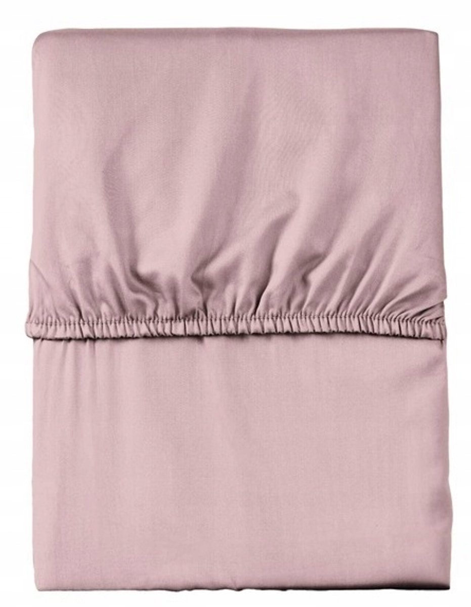 Hoeslaken 180x200 cm Roze - Zachte Microsatyn met Elastiek