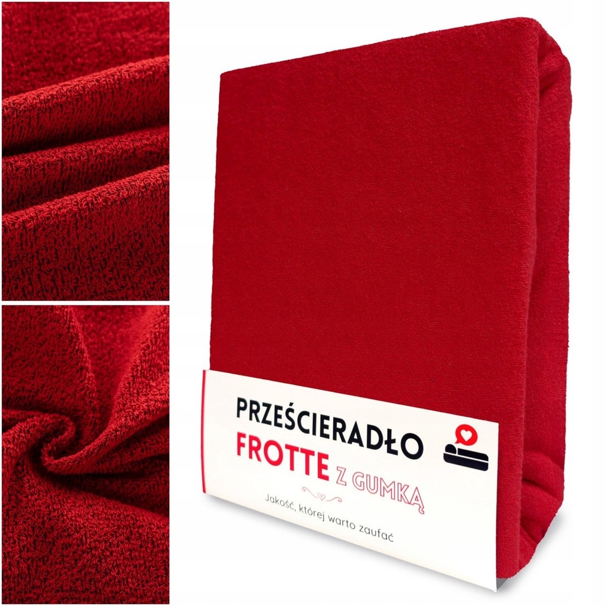 Fijne Frottier Hoeslaken met Elastiek 80x160 cm - Zacht & Ademend