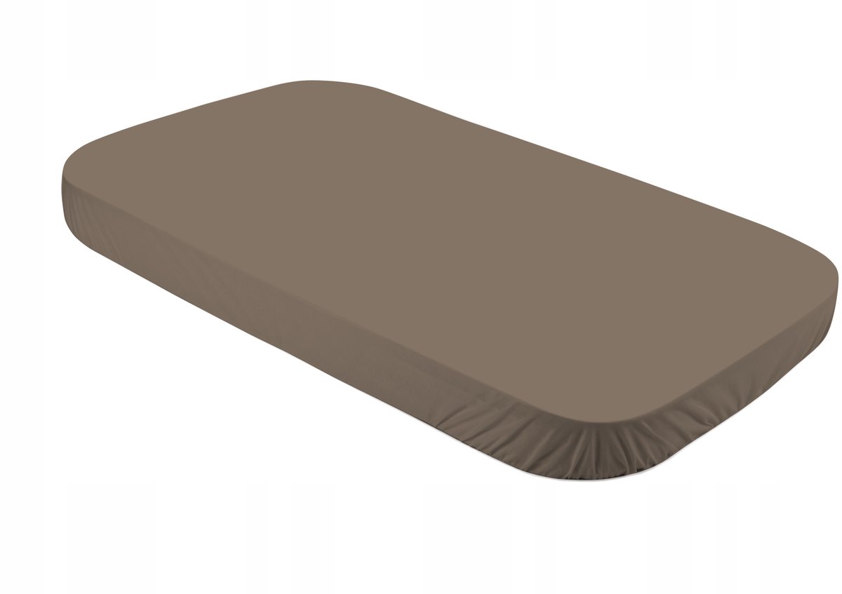 Waldin Hoeslaken 123x73 cm voor Ledikant 7-in-1 Taupe