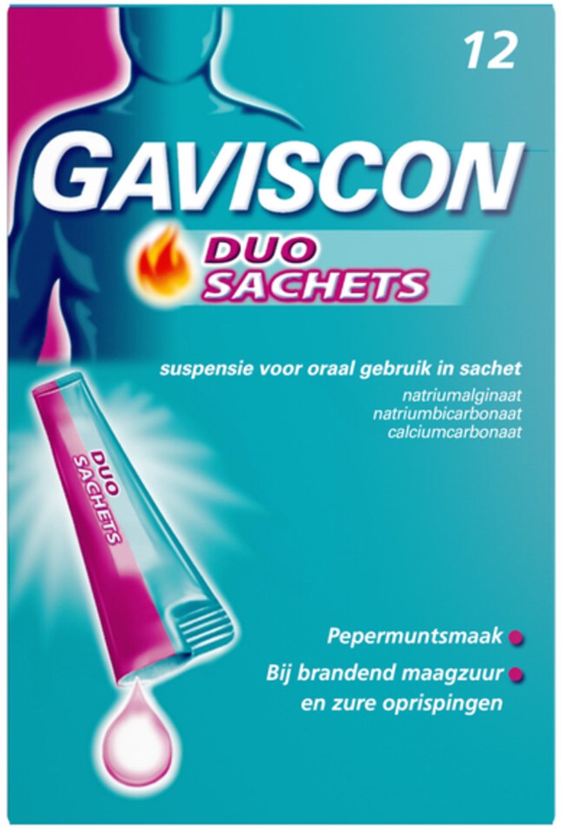 Gaviscon Duo Sachets - 3 x 12 sachets