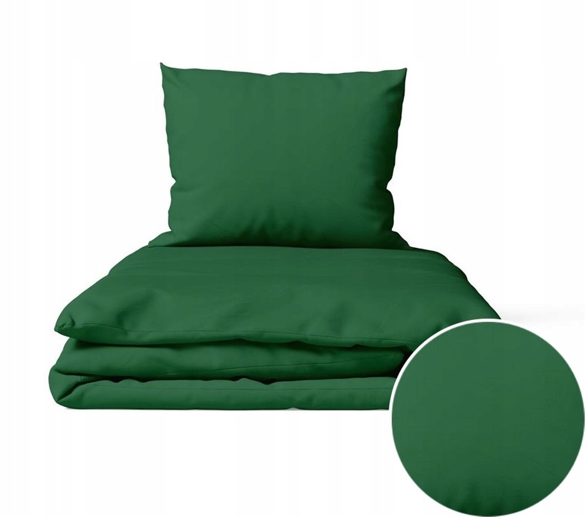 Hotelkwaliteit Beddengoed 160x200cm - 100% Katoen, Groen