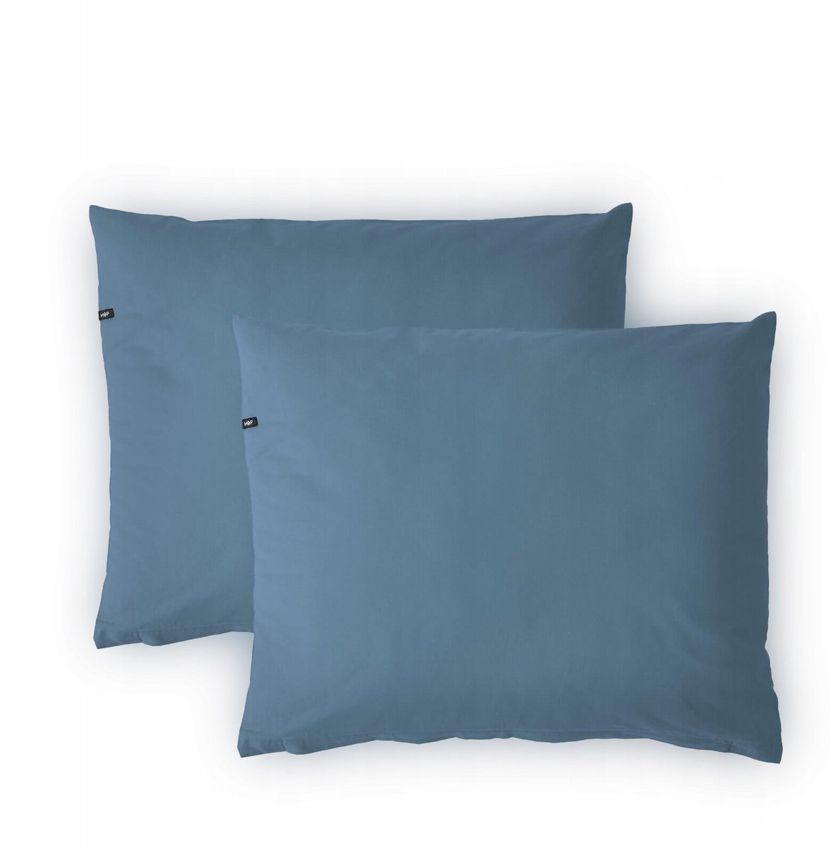 HOP DESIGN Kussenslopen 70x80cm - Grijsblauw, 100% Katoen