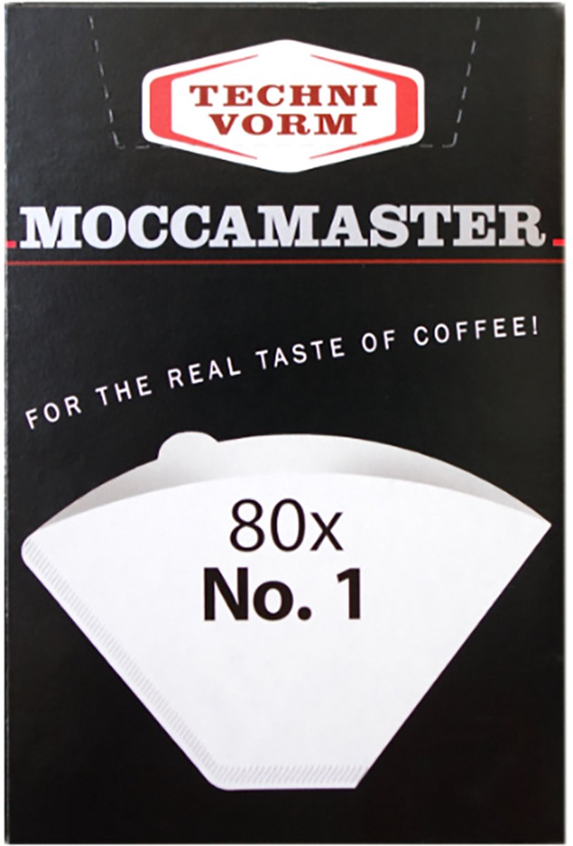 Moccamaster Filterpapier Nr.1 - Cup-One - 80 stuks