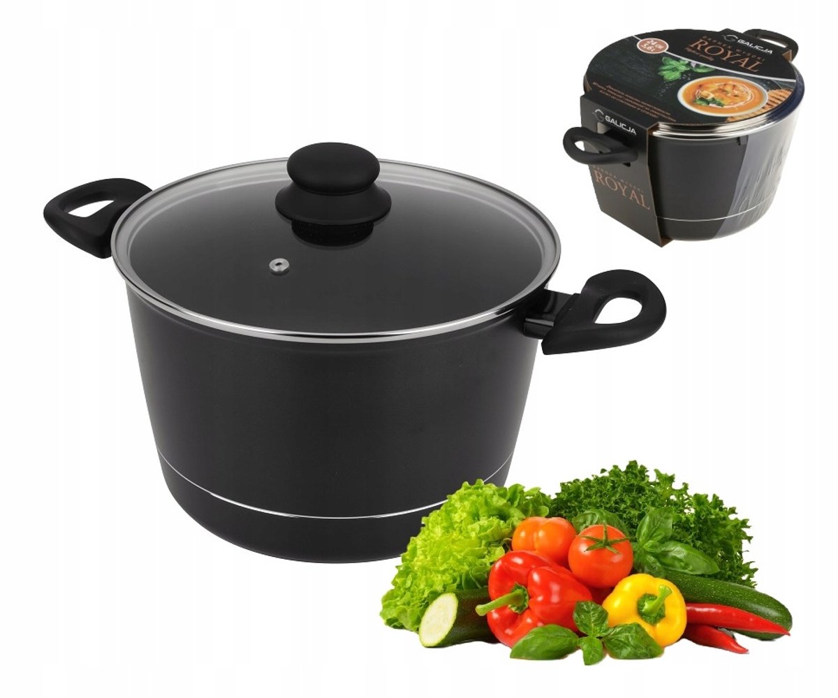 Royal Kookpan 24 cm 5.6L - Anti-aanbaklaag & Inductie