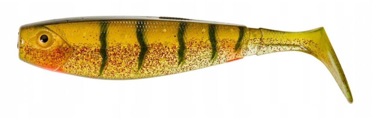 Gunki G'Bump Ghost 20 cm UV rood baars rubberen kunstaas