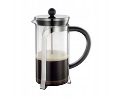 Cilio Cafetière/Theepot 6 kopjes - RVS & Borosilicaatglas