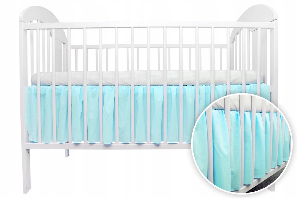Ruche onder de matras 120x60 cm - Turkoois