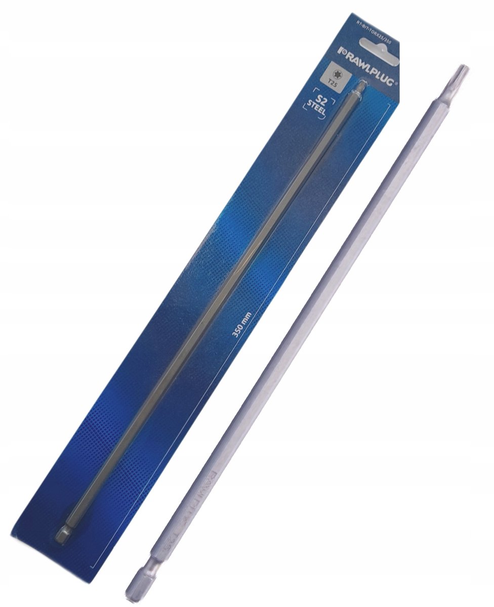 Rawlplug Torx T25 Bit 350mm Verlengd - Dakmontage