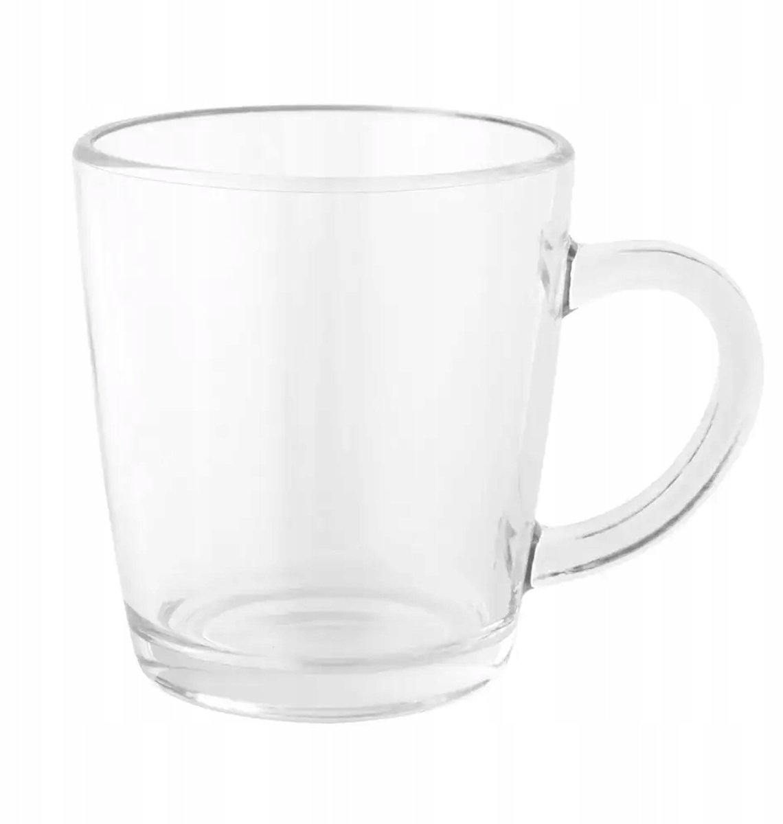 Altom Design Glas 350 ml met vloer - Ideale latte macchiato en cappuccino kop