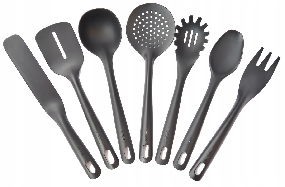 Praktische Handige Keukengerei Set - 7 Delig Nylon - Hittebestendig