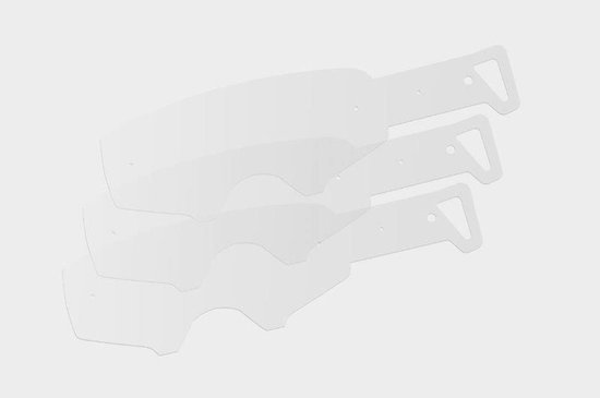Leatt Gelamineerde Tear-Offs met Afdichting voor Cross/Enduro Goggles