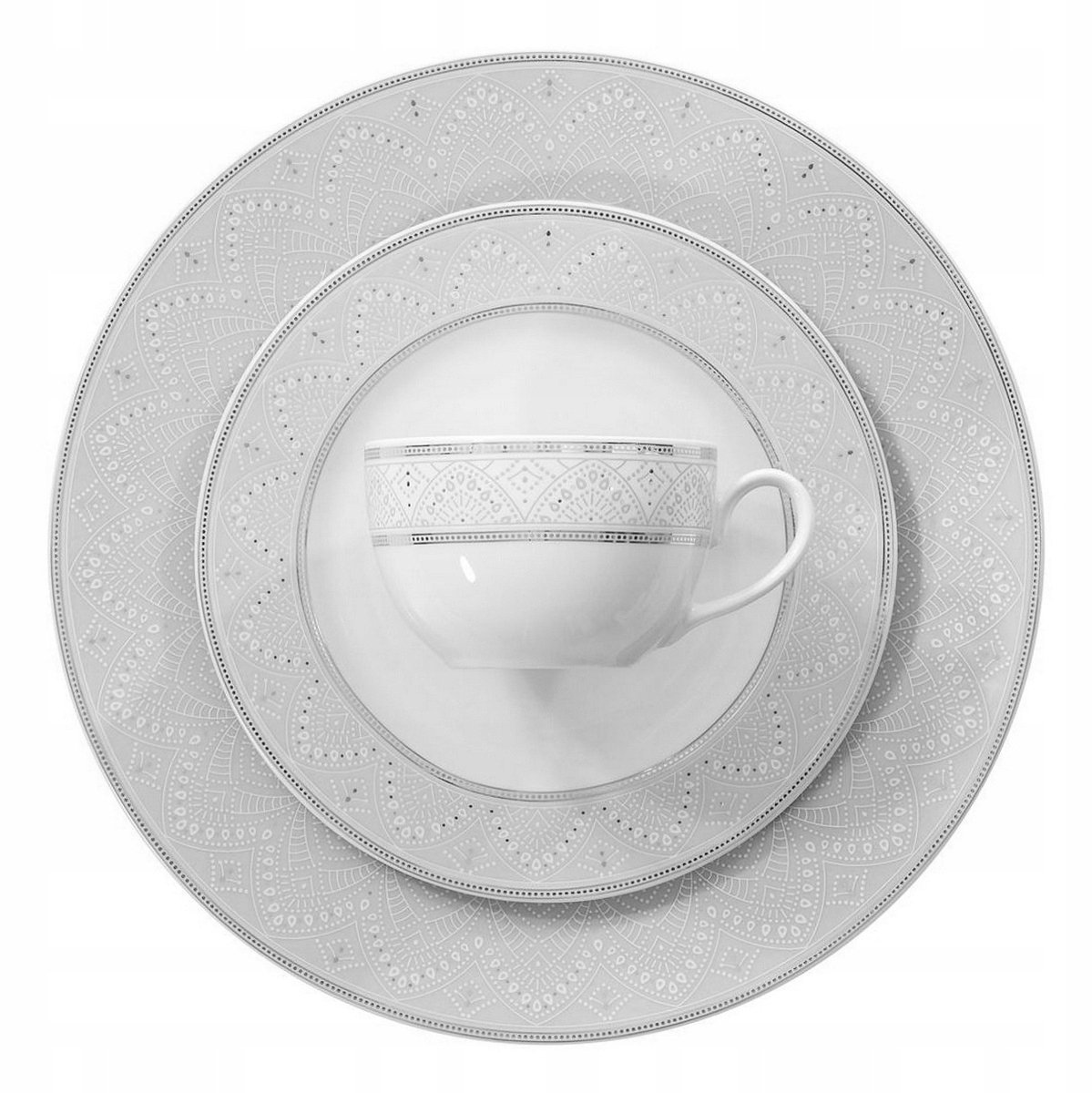 Yvonne Koffieservies 40-delig voor 12 personen - Porselein