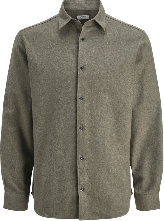 JJ REBEL - JREBIKE MELANGE SHIRT LS SN - Chemises