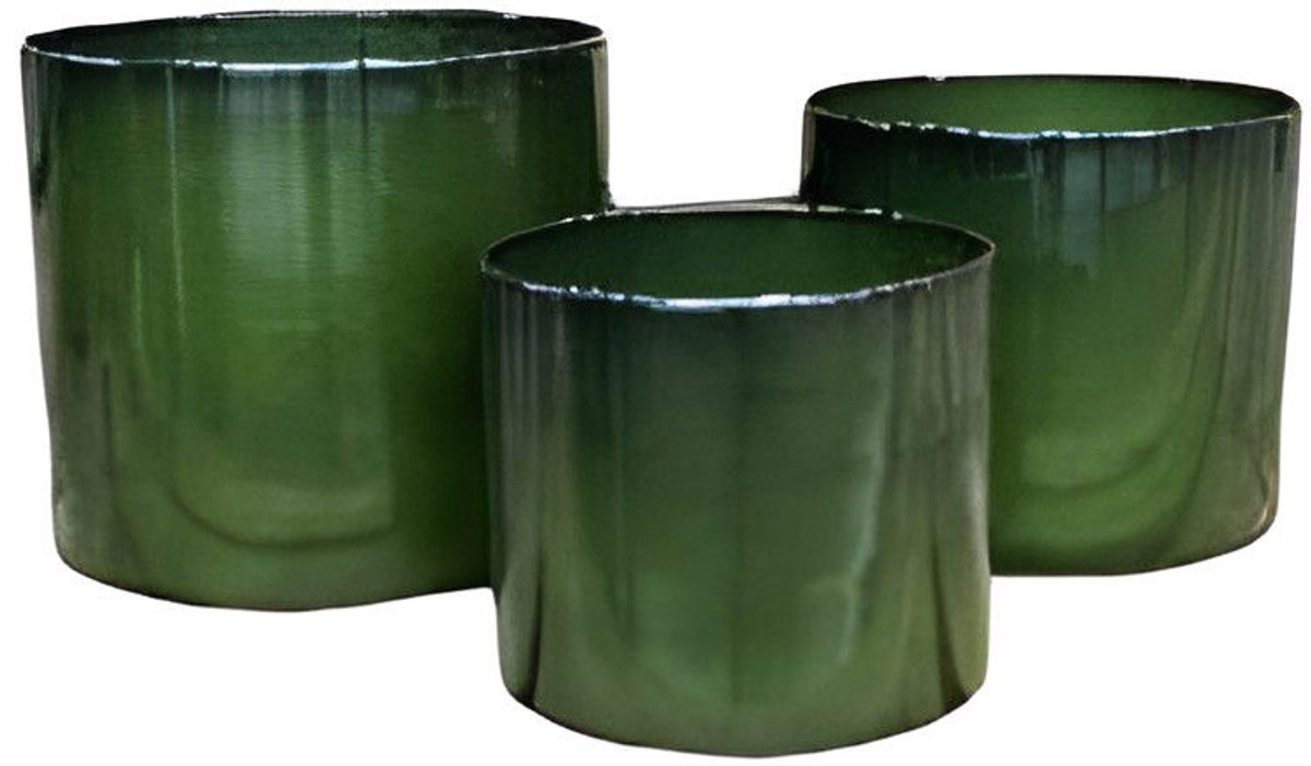 Buitengewoon de boet - Pot Cylinder Vibrant Groen L 31x27cm