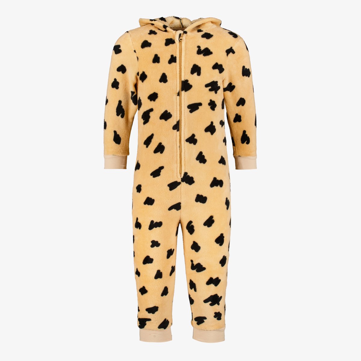 Thu!s cheetah onesie beige - Maat 110/116