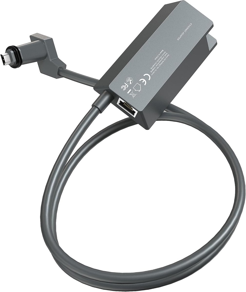 Starlink Ethernet-adapter - Extern bekabeld breedbandnetwerk voor Starlink V2/Gen 2 satellietinternet