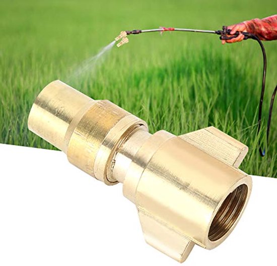 Koperen watersproeiers, 2 stuks G 1/4 landbouwkoelwatersproeier, elektrische sproeiaccessoires — afbeelding 2