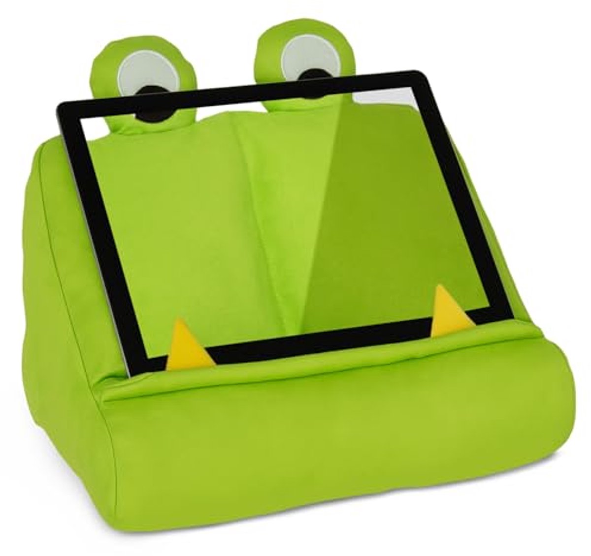 Kindvriendelijke Tablet Stand met Boekenhouder en Leespillow