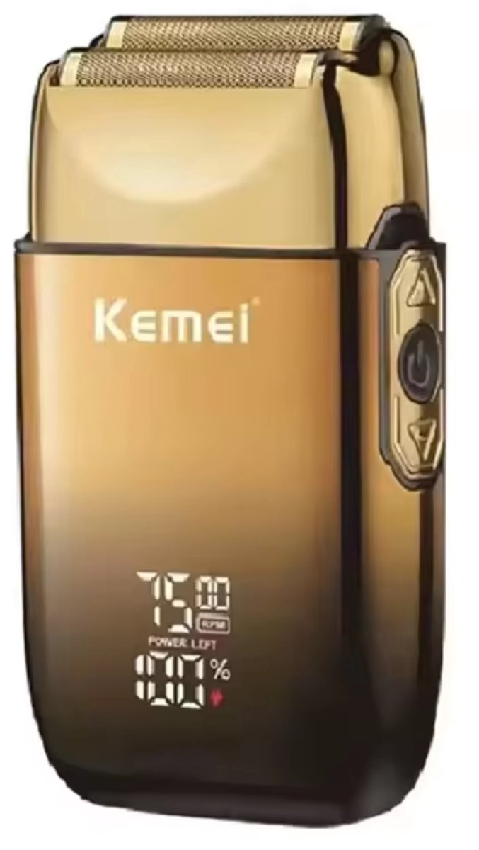 Kemei Shaver - Scheerapparaat - Scheren - Gold Edition