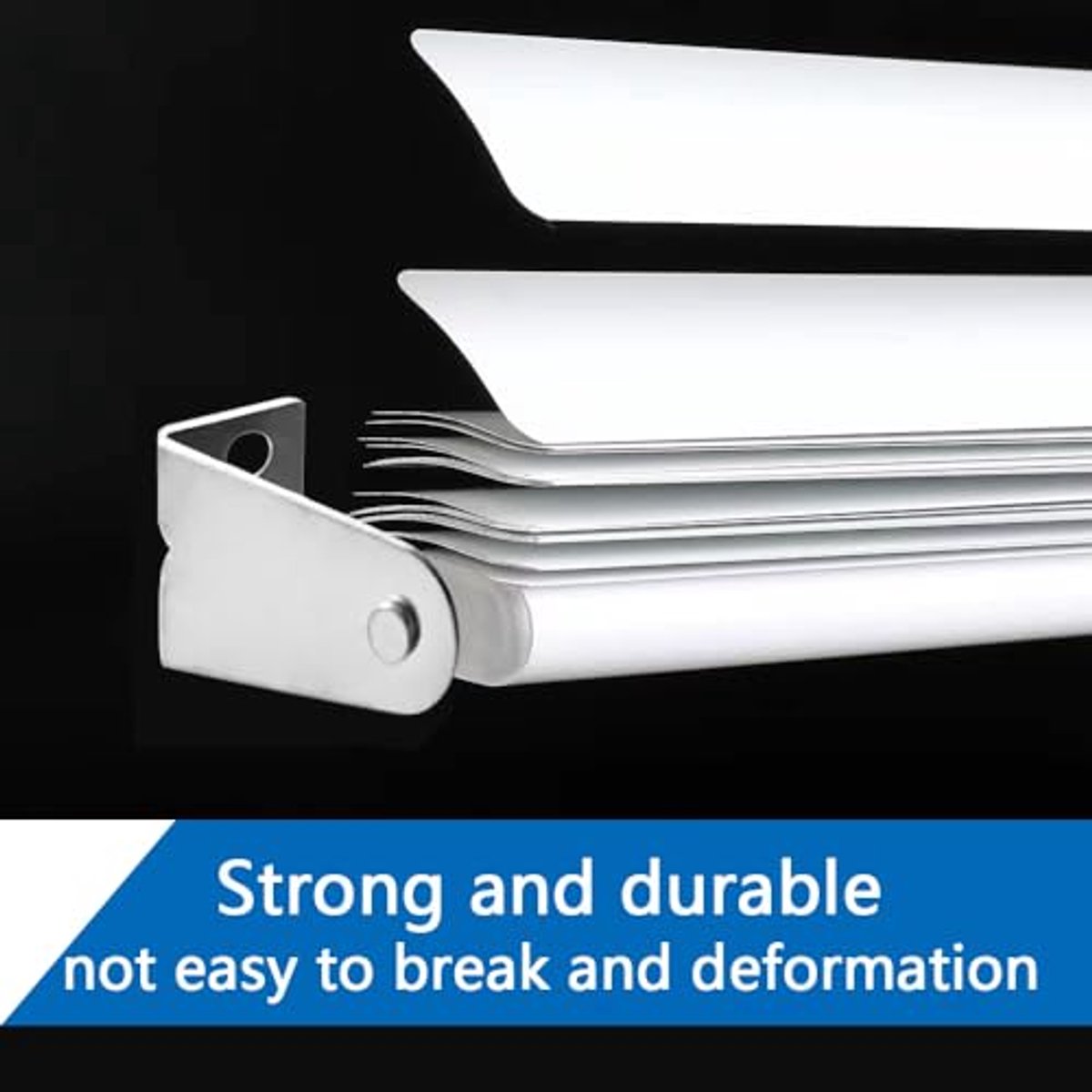 Metalen Jaloezie Houders - 8 Stuks met Schroeven voor Horizontale Blinds en Deuren