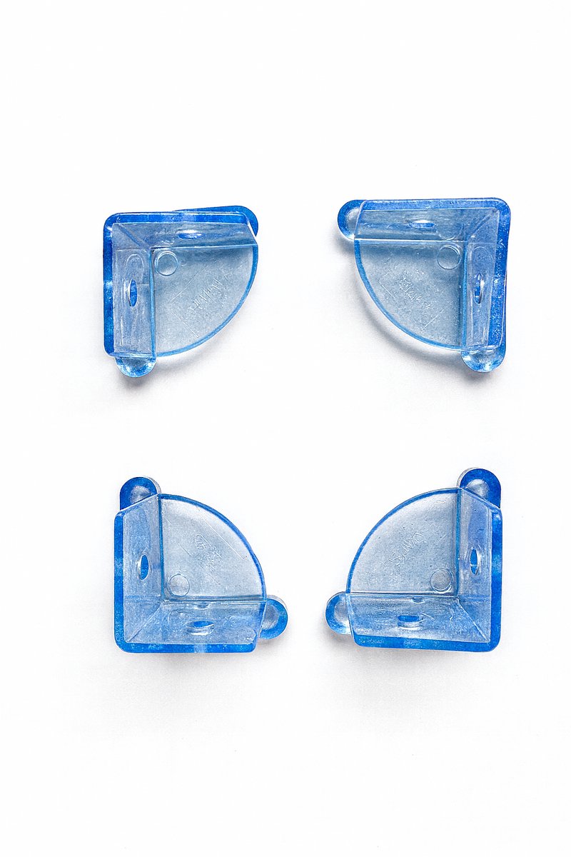 Ranex RX9028 Hoekbeschermers Blauw - Transparant - Kindveilig Meubelbescherming
