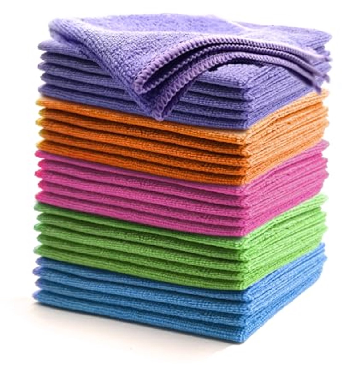 15 Stuks Microvezeldoeken - Reinigingsdoeken 30 x 30 cm voor Effectieve Schoonmaak