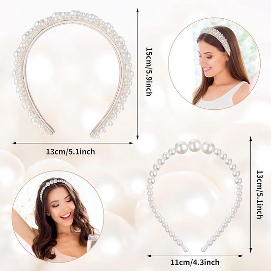 IYOU Princesse Blanche Fleur Bande De Cheveux Robe De Cheveux De Perles De Mariée Accessoires De Cheveux pour les filles IYOU Princesse Blanche Fleur Bande De Cheveux Robe De Cheveux De Perles De Mariée Accessoires De Cheveux pour les filles