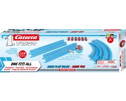 Circuit de course Carrera FIRST - Premier - Pack d'extension de piste - 5 pièces de piste