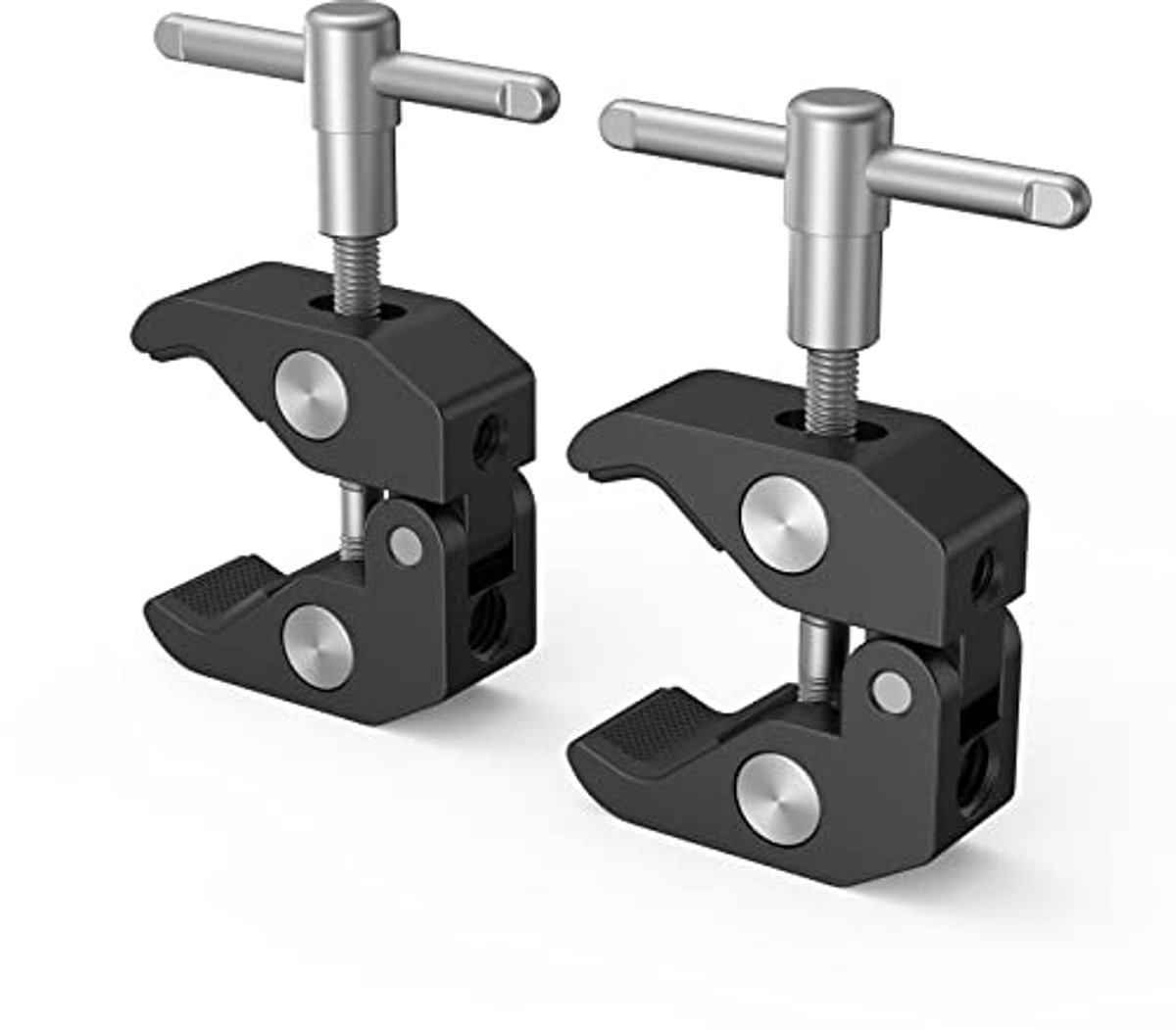 Super Clamp voor Tripodbenen en Camera Accessoires - 2 Stuks