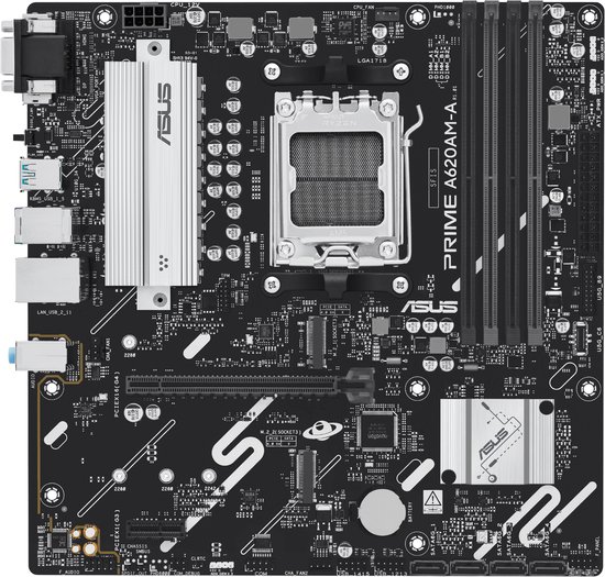 ASUS PRIME A620A Socket AM5 micro ATX