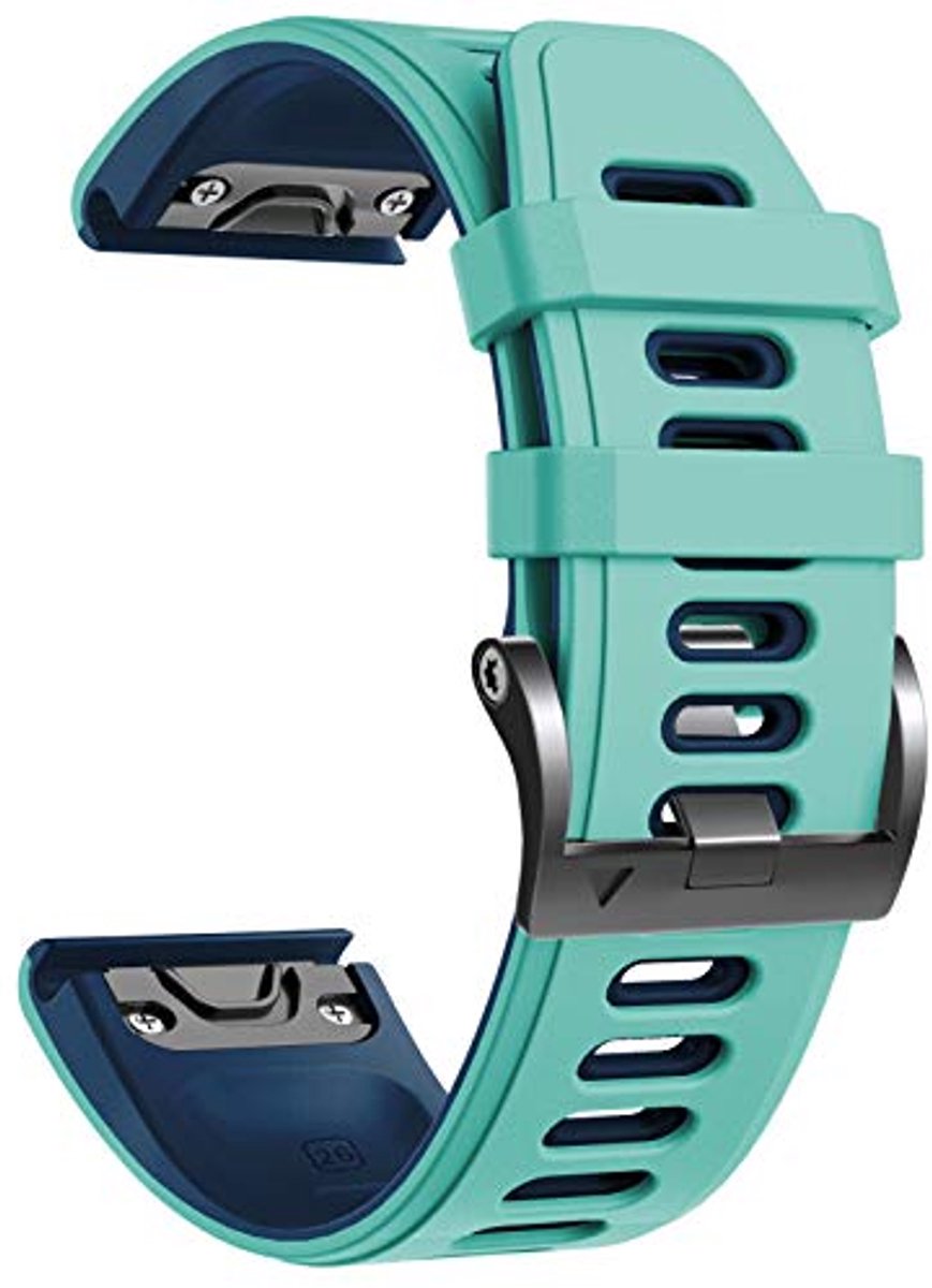 Siliconen Quick-Fit Polsband voor Garmin Fenix 6X / 5X / 3 - 26 mm