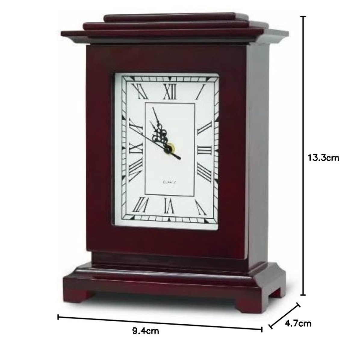 Wandklok met verborgen opbergruimte