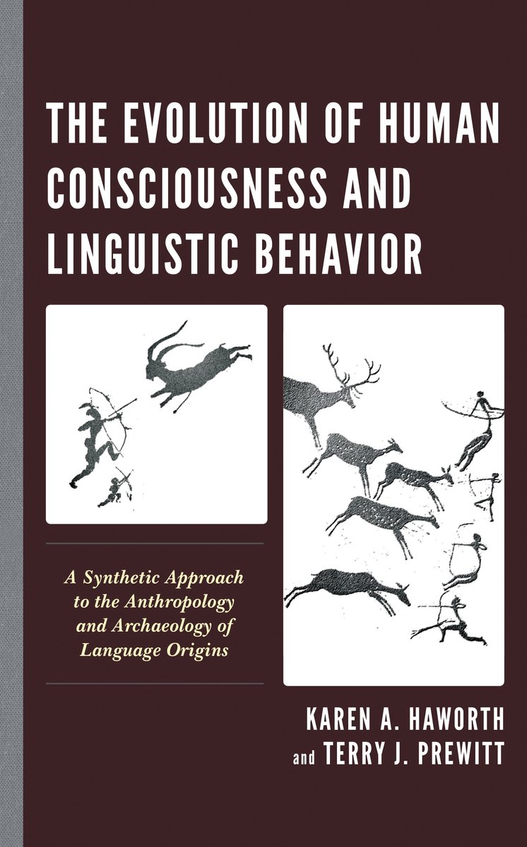 Omslag van The Evolution of Human Consciousness and Linguistic Behavior