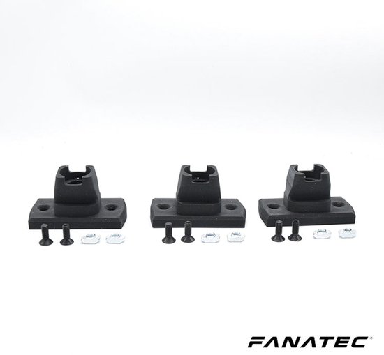 3-Pack Fanatec QR2 Wheel Mount voor Sim Rig - Kleur Rood van Merkloos — afbeelding 3