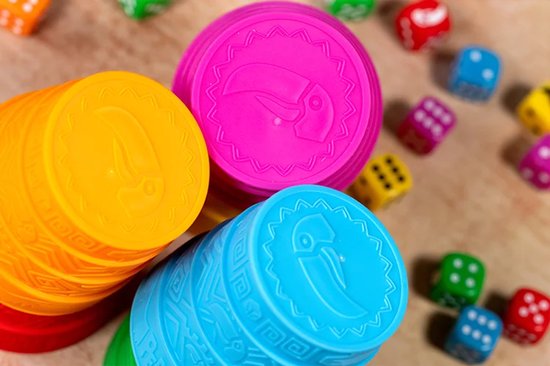 Zygomatic Board Game Studio Perudo - Dobbelsteen blufspel met bekers - 2-6 spelers