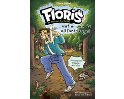 Omslag van Floris en meneer Tortellini - Het ei van de olifantsvogel