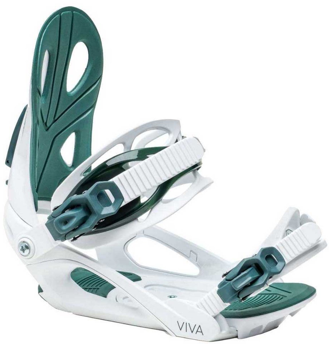 Roxy Snowboards Viva Snowboardbindingen Voor Vrouwen S-M Vrouw Wit