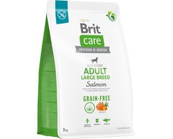 Brit Care Grain-Free - Droog Hondenvoer - Adult Large Breed Zalm - Graanvrij - 12kg