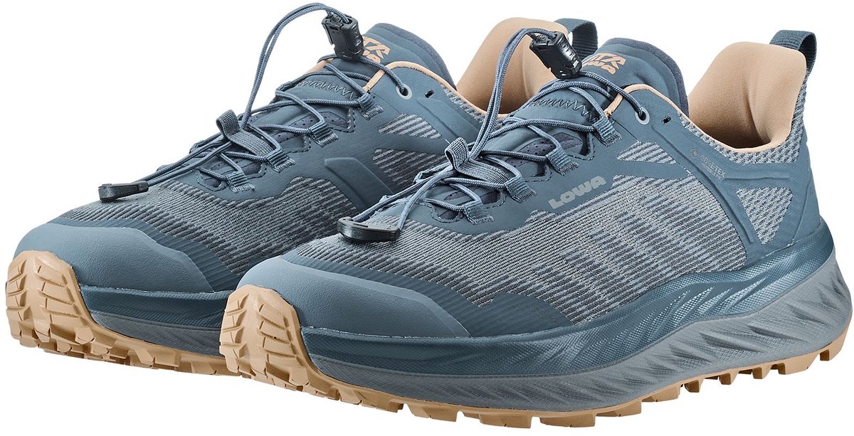 LOWA - fortux gtx - Lage wandelschoenen heren - Blauw