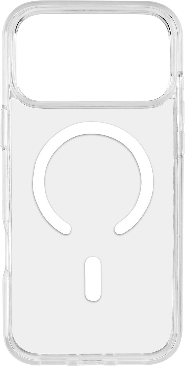 Pomologic Cover Hoesje iPhone 17 Pro Max – Gemaakt van Duurzame Gerecyclede Materialen – Biedt Valbescherming – MagSafe-compatibel - Transparant
