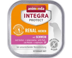 Animonda Integra Protect Dog Nieren - Varken - Kuipje - 11 x 150 g