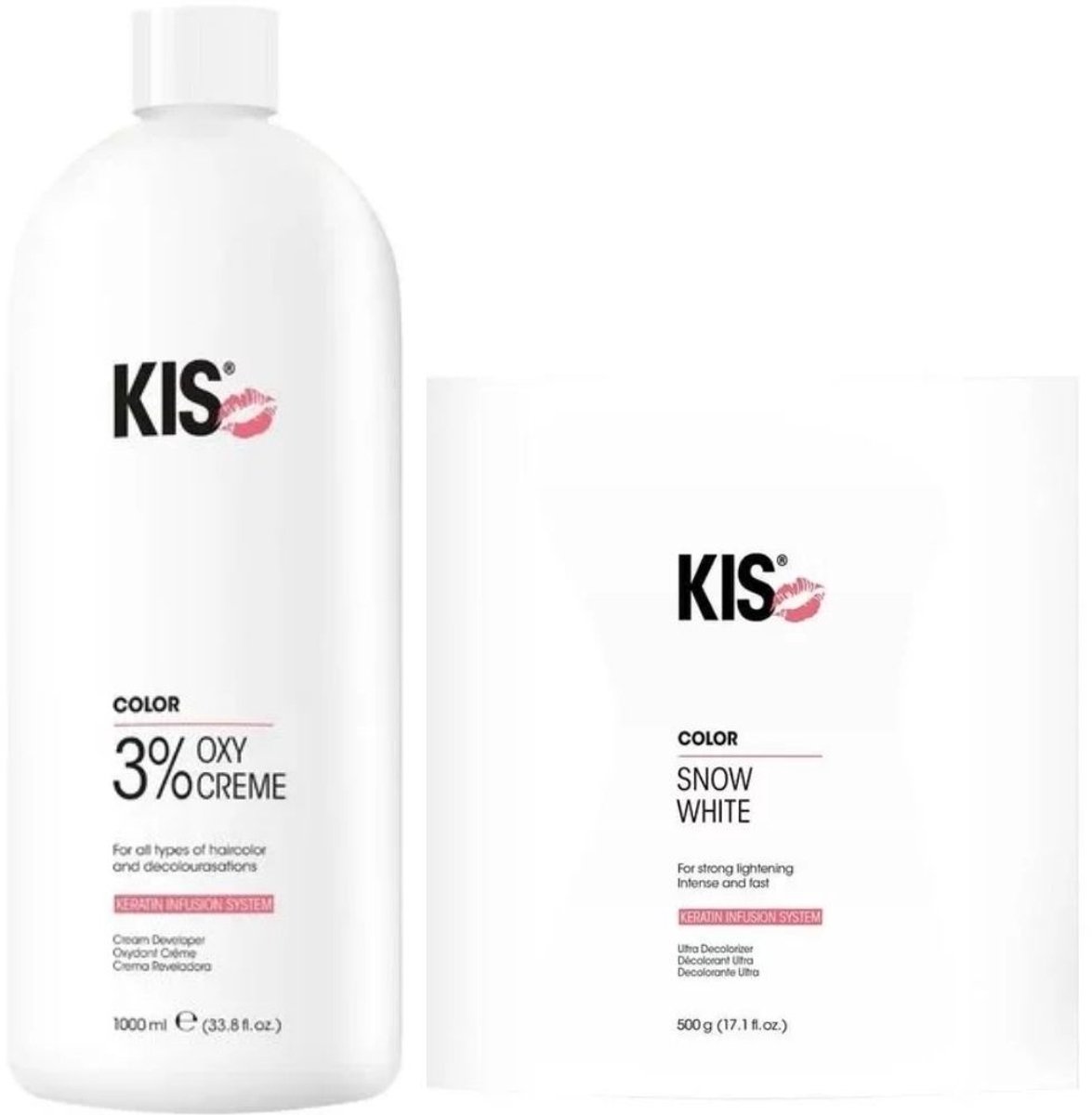 KIS - Bleach & Developer Set - 1000ml+500gr