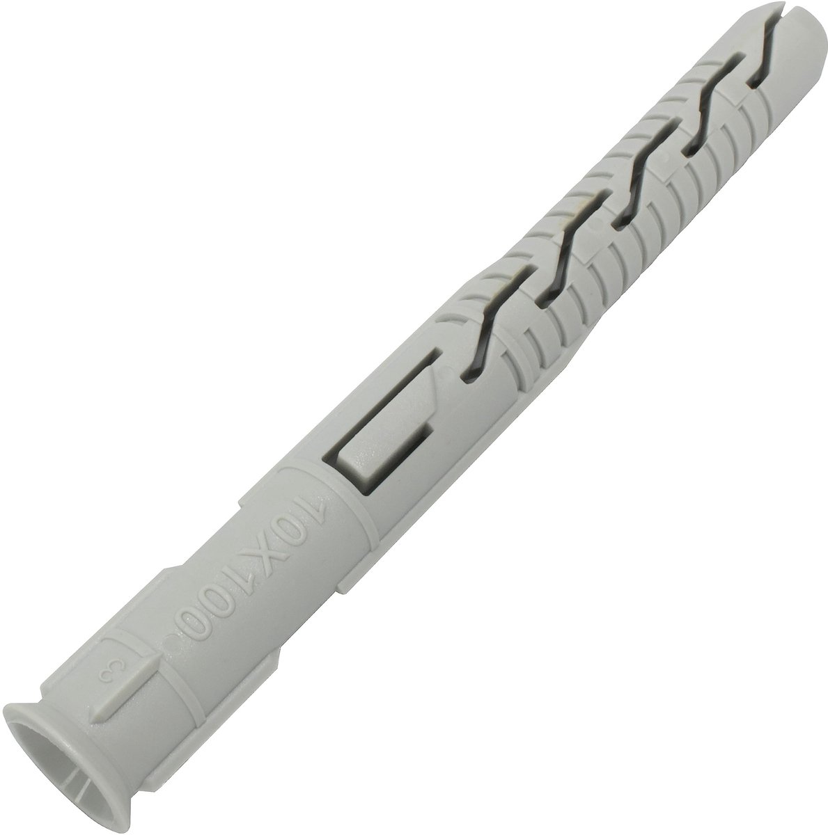 C67083 - 50 Stuks Universele Pluggen Ã˜10x100 mm - Polyamide - Bevel- en Gefreesde Huls
